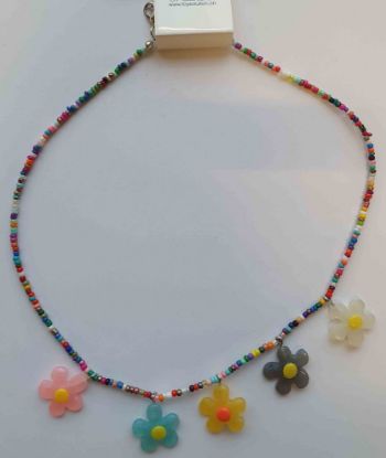 Bild von Halskette mit Blumen  (6)